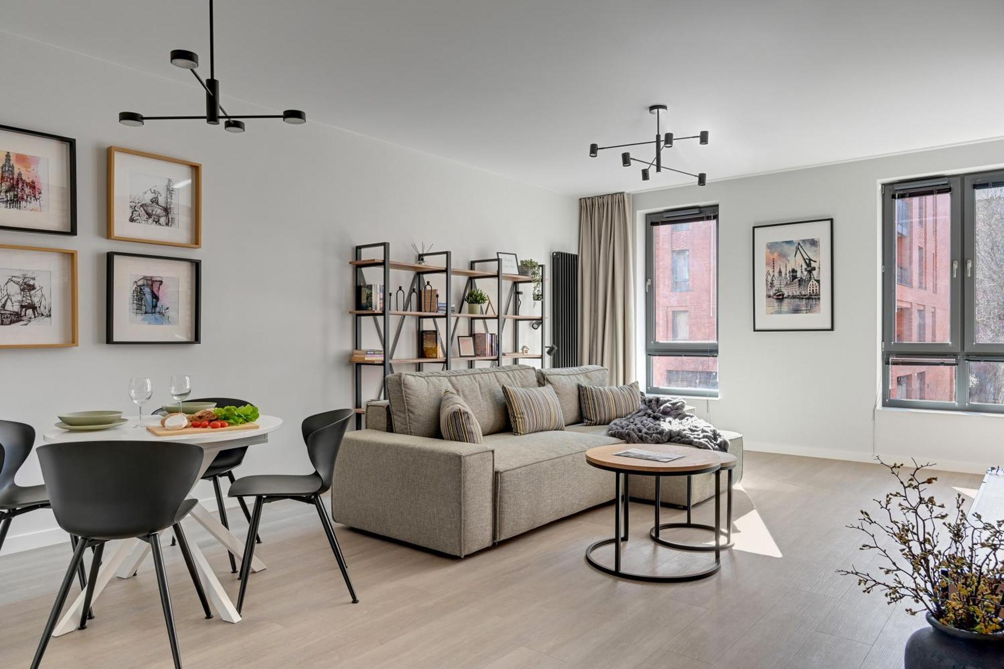 Scala 60H City Center Premium Apartments With Parking By Lion Apartments Danzig Exterior foto