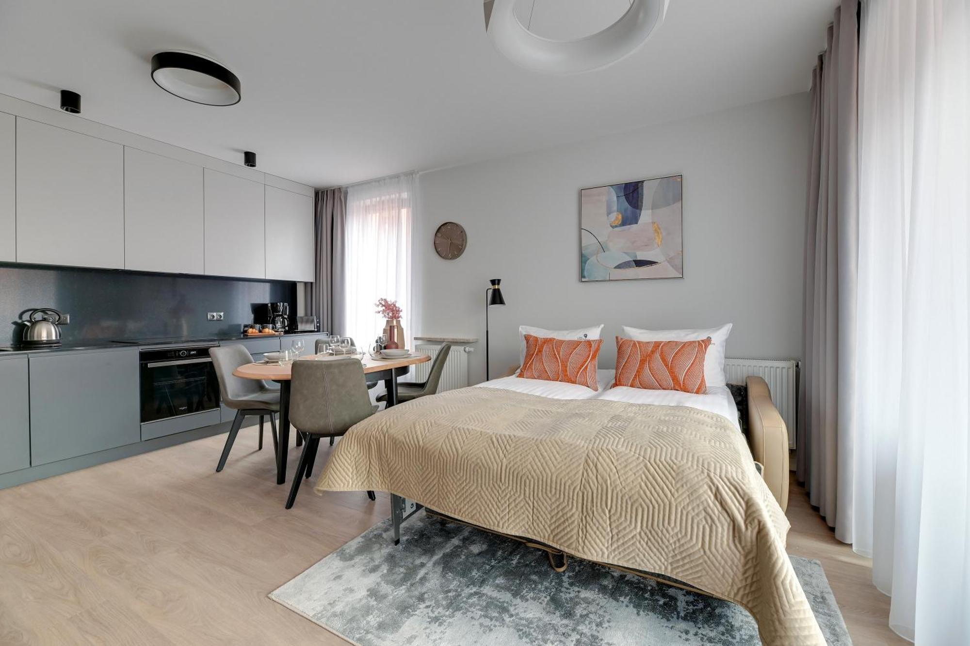 Scala 60H City Center Premium Apartments With Parking By Lion Apartments Danzig Exterior foto