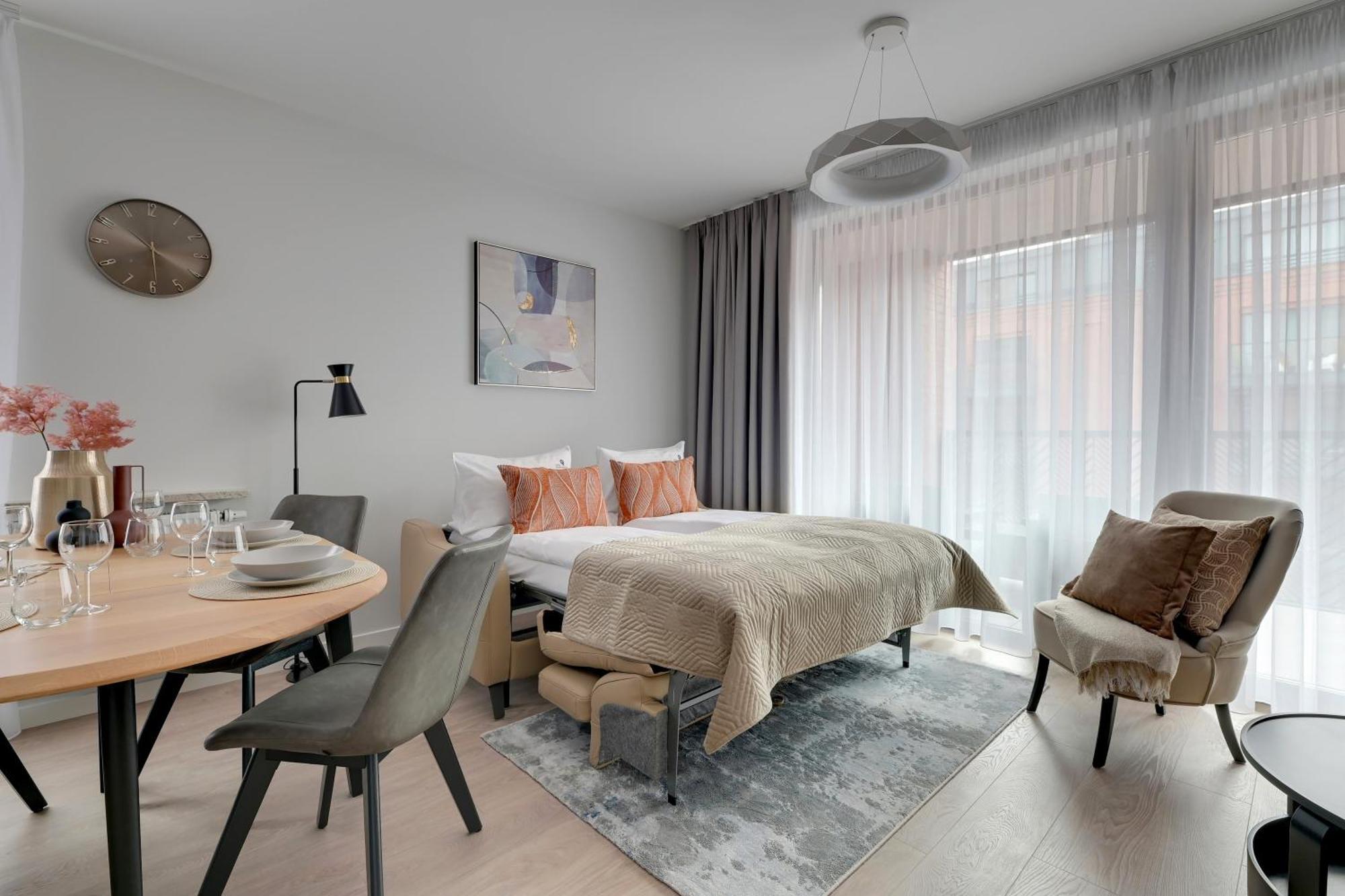 Scala 60H City Center Premium Apartments With Parking By Lion Apartments Danzig Exterior foto